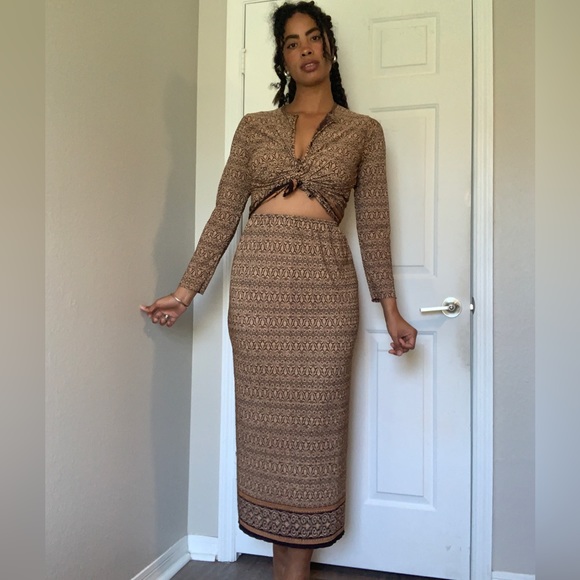 90s tribal skirtset - Picture 5 of 6